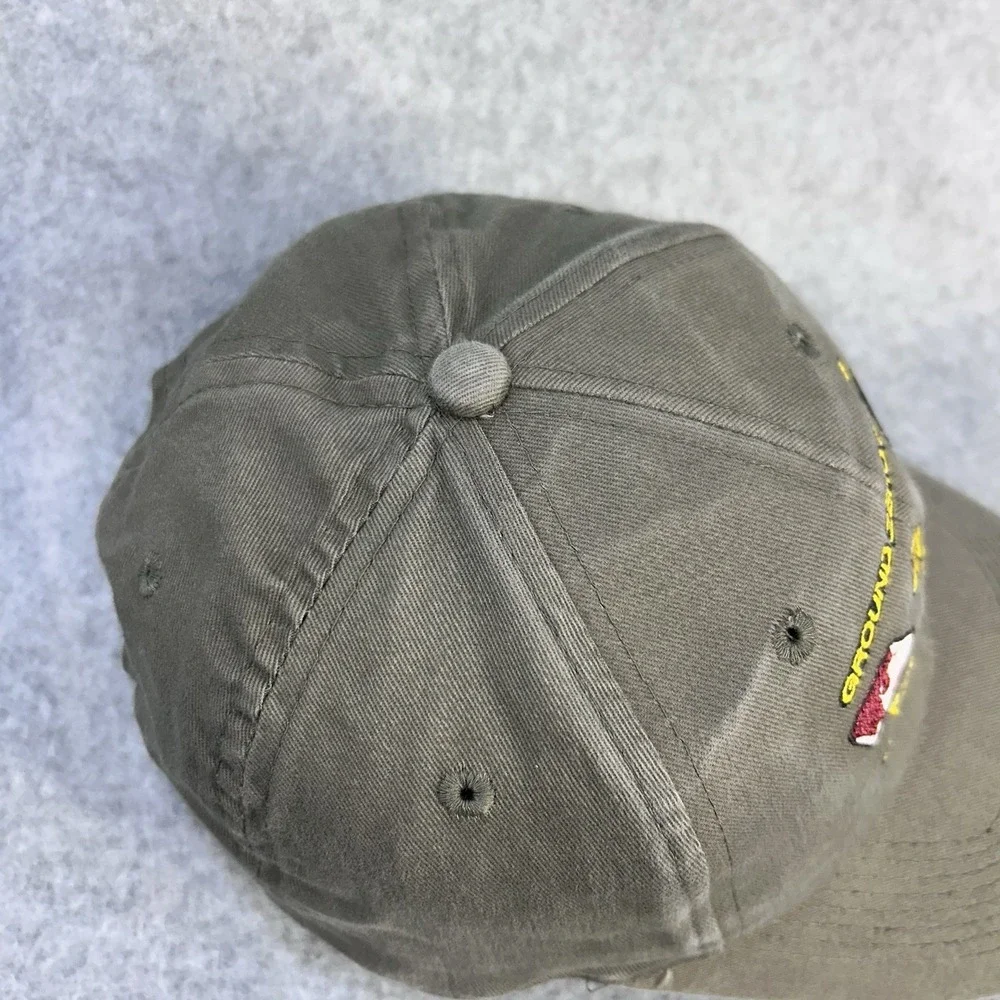 Ground Zero Farms Mens Olive Outdoor Cap Registered Hereford Farm Hat OSFM